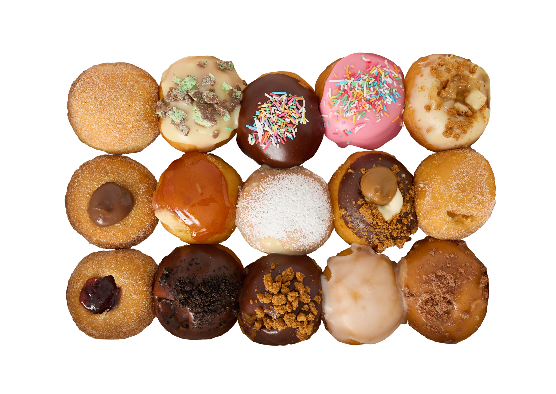 30 mini donuts