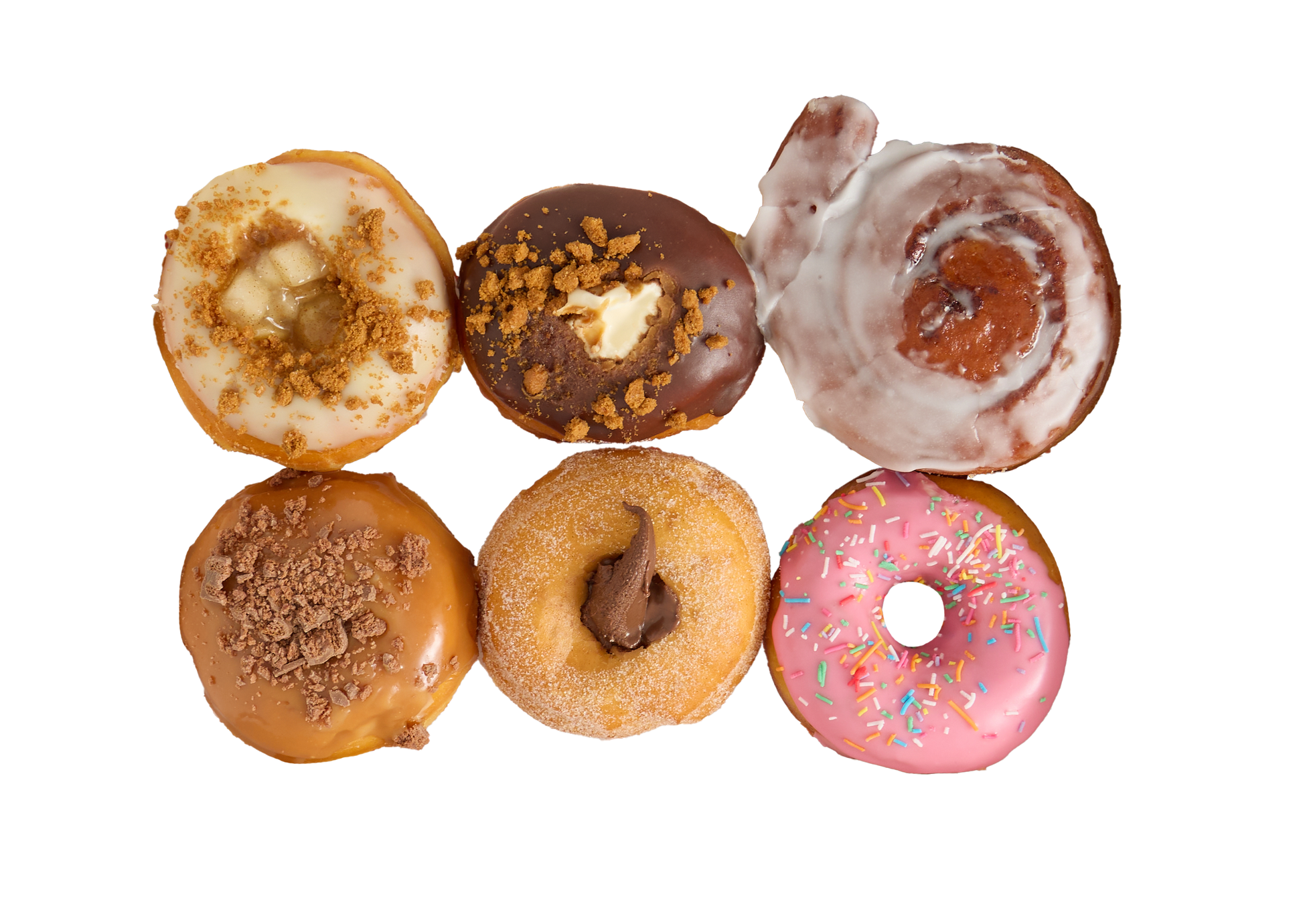 6 pack of donuts