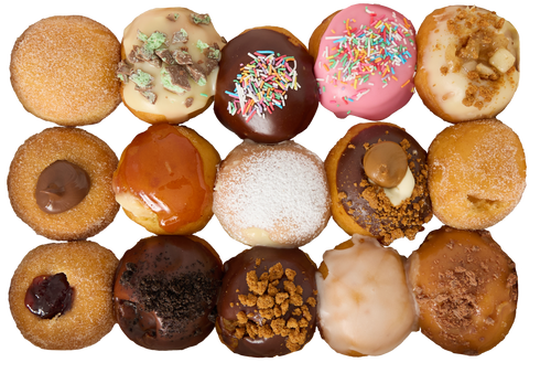15 mini donuts