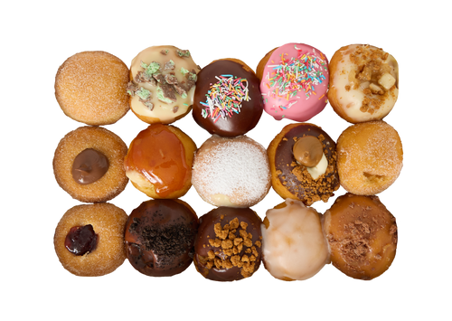 30 mini donuts